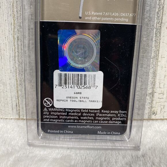 Team Effort NCAA CVX Oregon State Beavers Repair Tool and Ball Marker Brand New - Picture 5 of 5